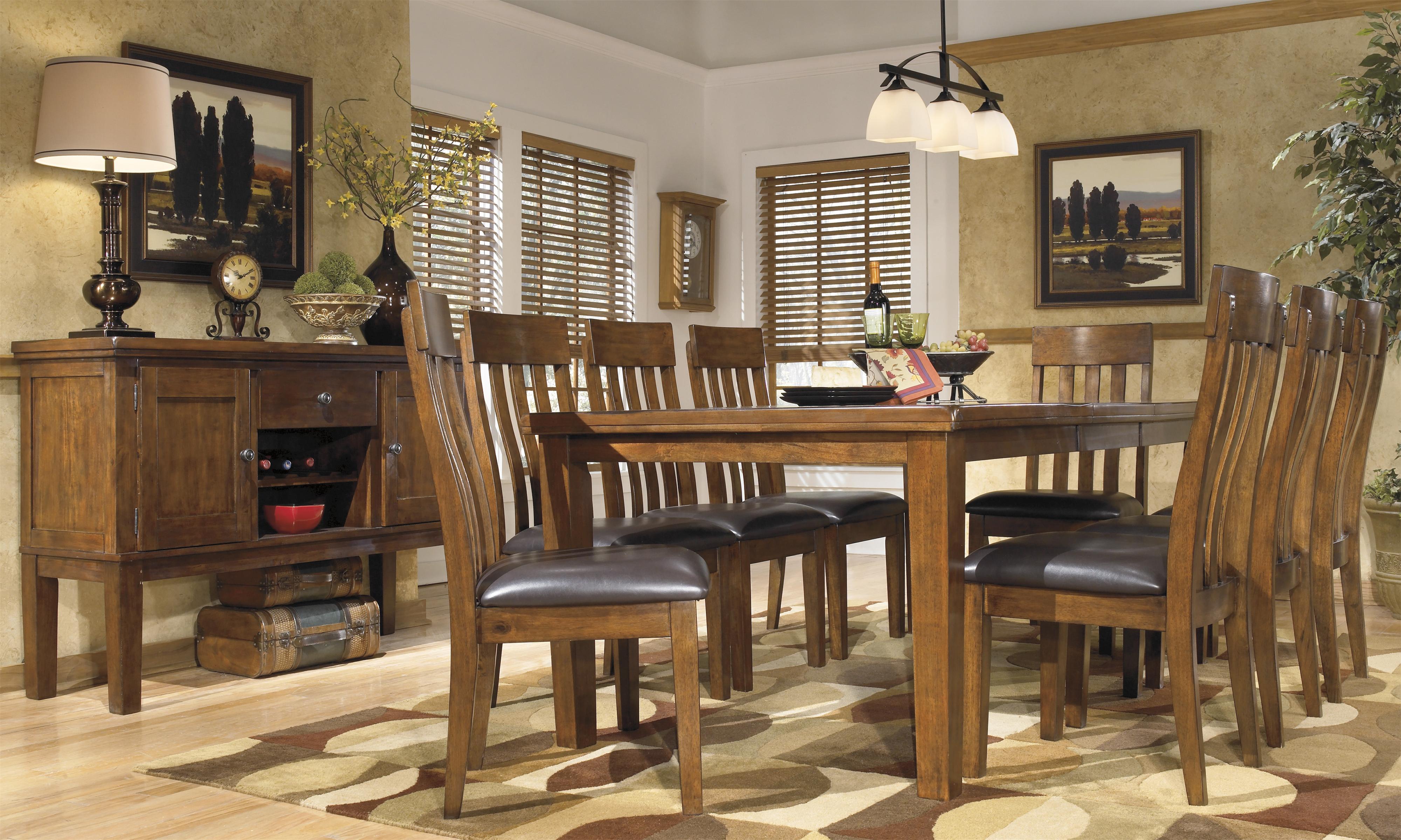 Signature Design by Ashley Ralene D594 Dining Room Group 3 Formal Dining Room Group HomeWorld Furniture Formal Dining Room Groups